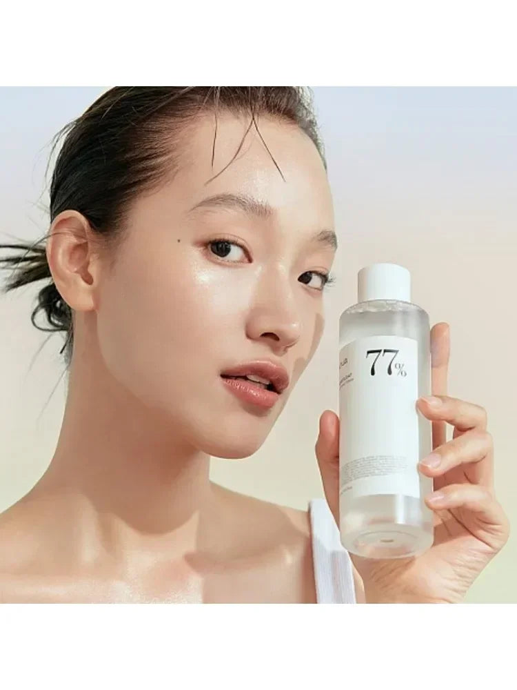 طقم Anua Heartleaf 77% – تونر مهدّي، سيروم تفتيح وعناية يومية للبشرة