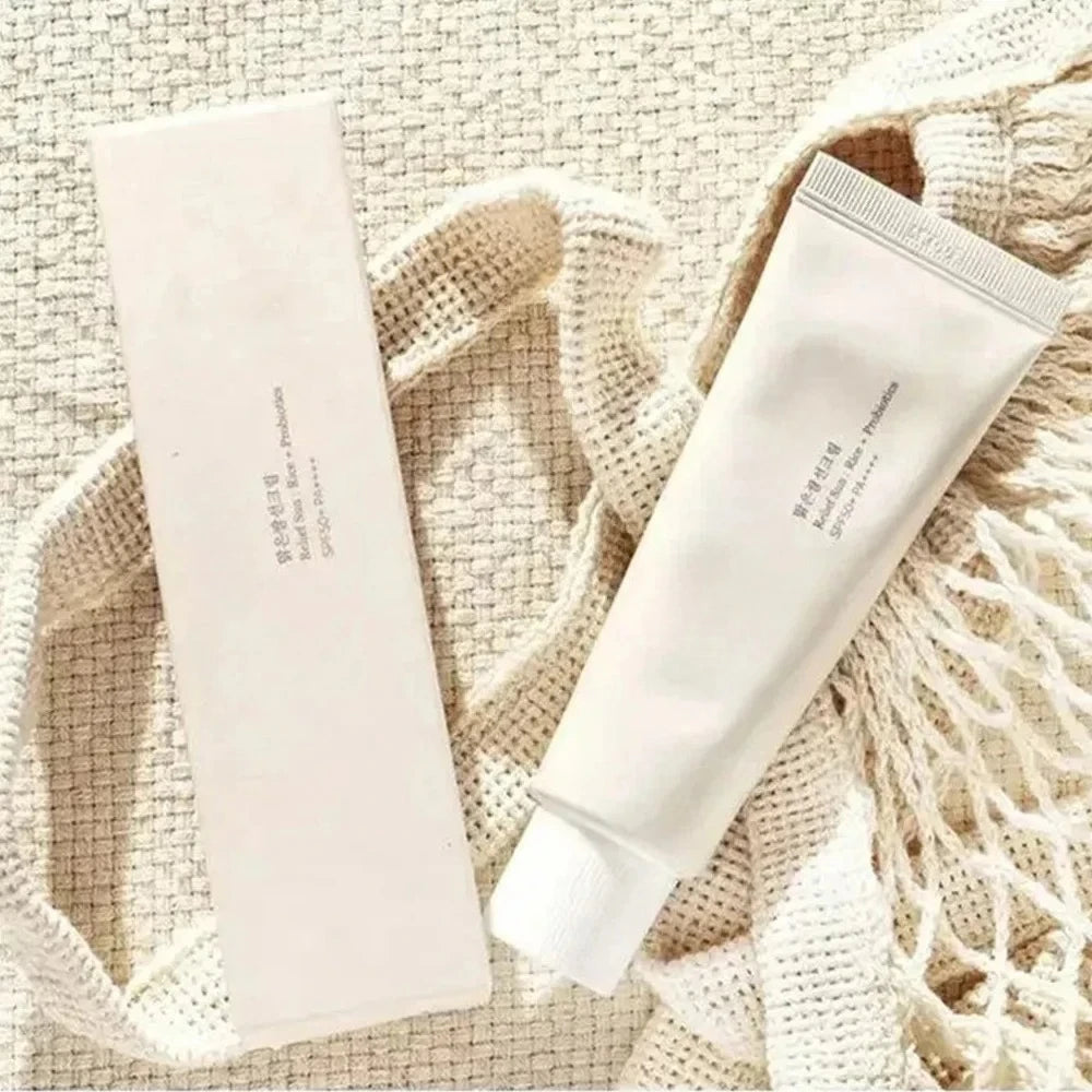واقي شمس كوري بالأرز والپروبيوتيك SPF50+