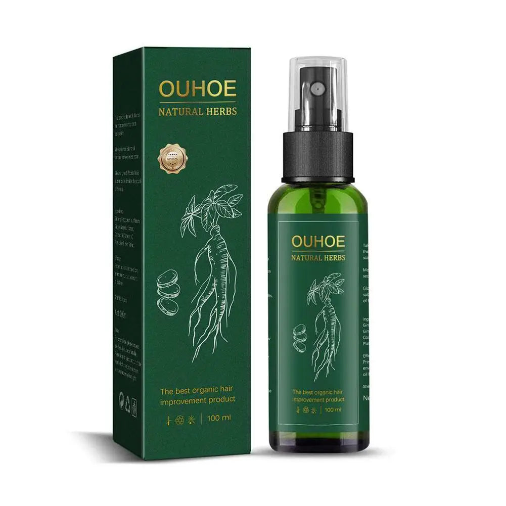 سيروم الجنسنغ للشعر 100ml – يقوي الجذور ويصلح الشعر التالف للرجال والنساء
