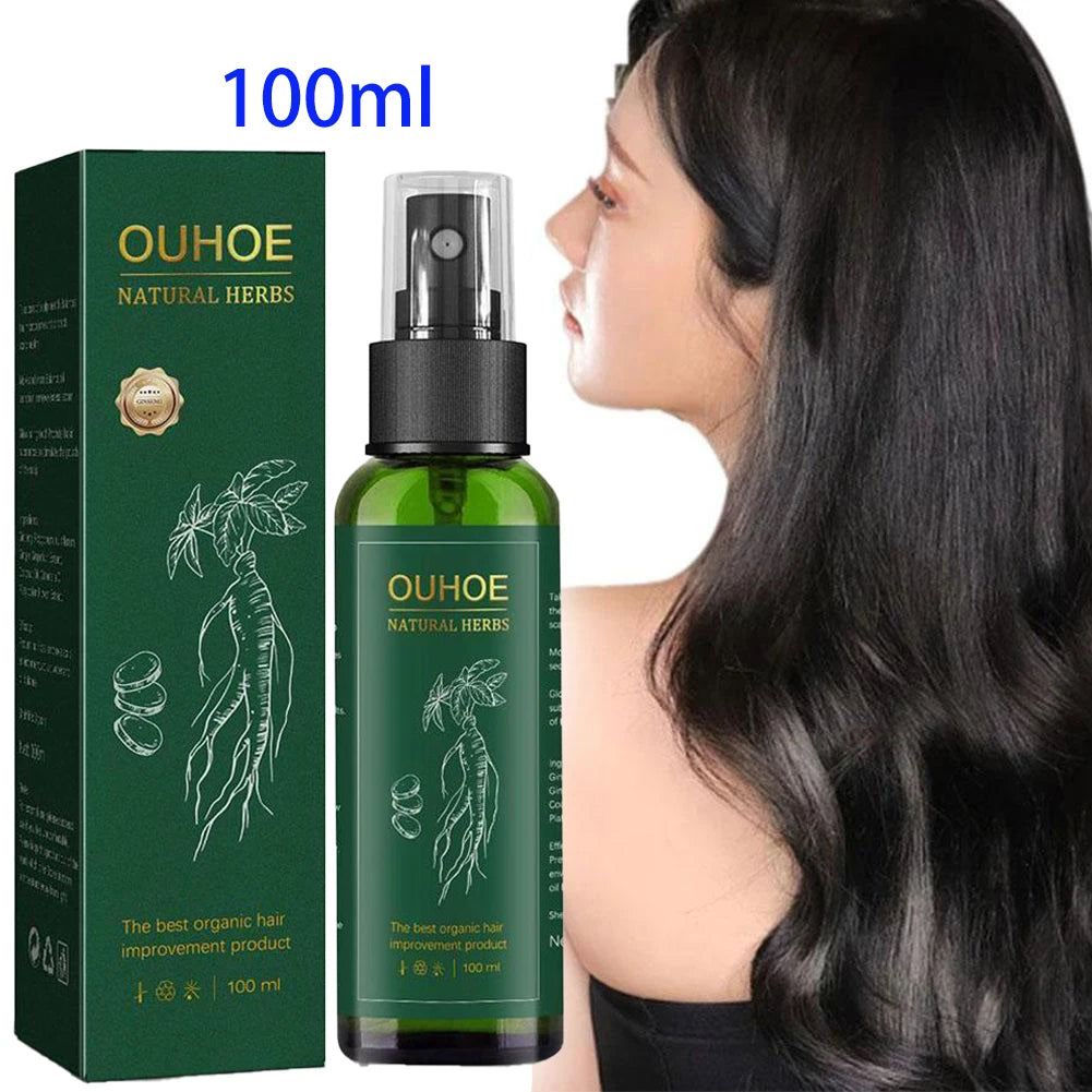 سيروم الجنسنغ للشعر 100ml – يقوي الجذور ويصلح الشعر التالف للرجال والنساء