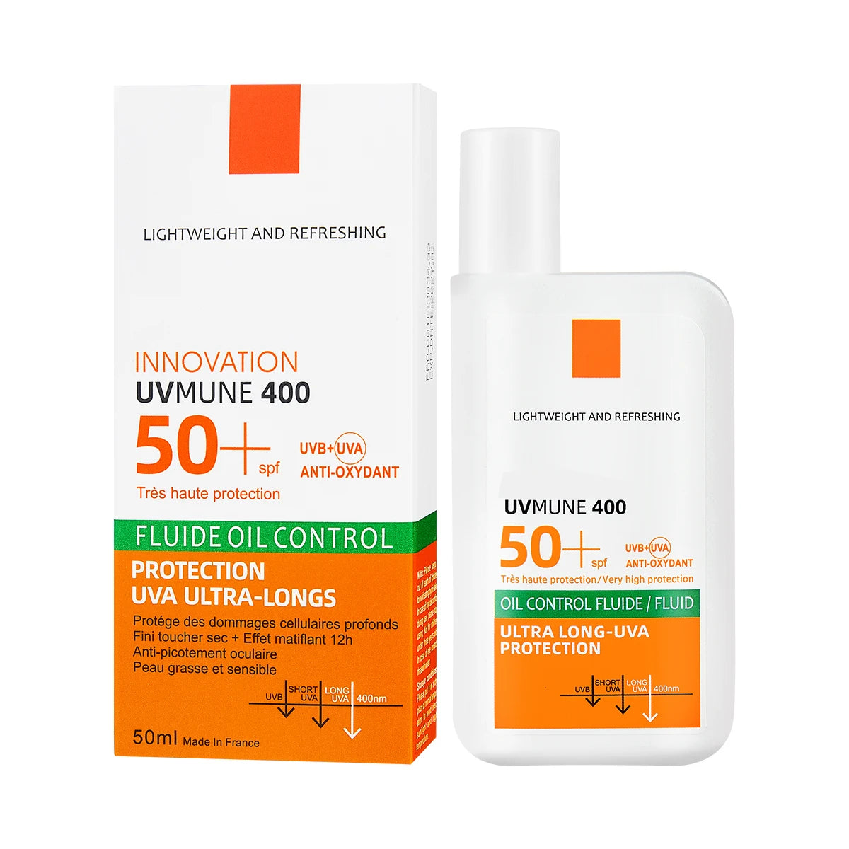 واقي شمس أصلي SPF50+ – ترطيب طويل وحماية للبشرة دون أي لزوجة
